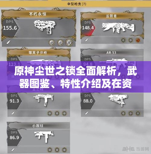 原神尘世之锁全面解析，武器图鉴、特性介绍及在资源管理中的战略价值
