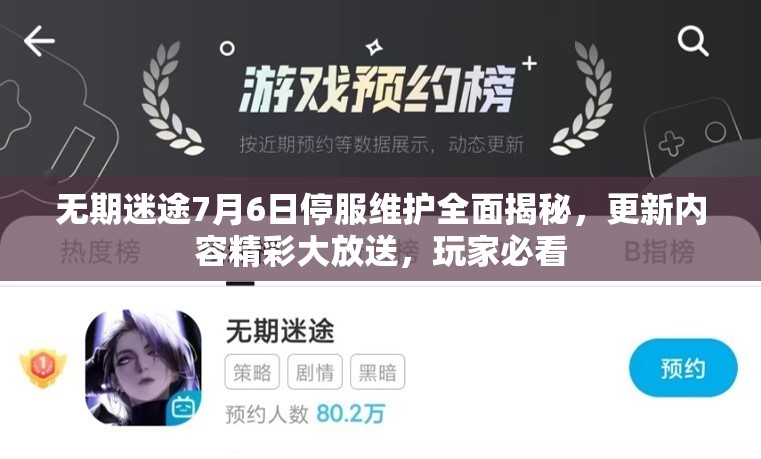 无期迷途7月6日停服维护全面揭秘，更新内容精彩大放送，玩家必看
