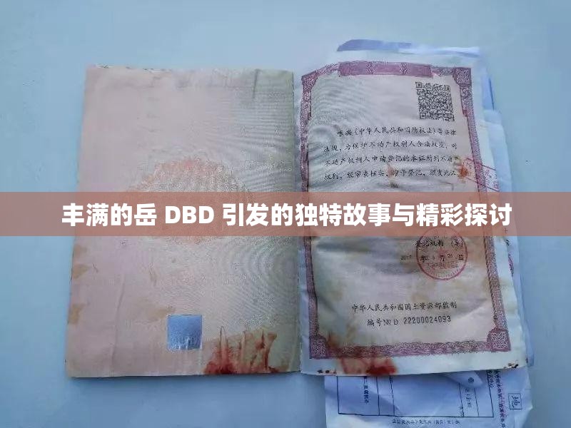 丰满的岳 DBD 引发的独特故事与精彩探讨