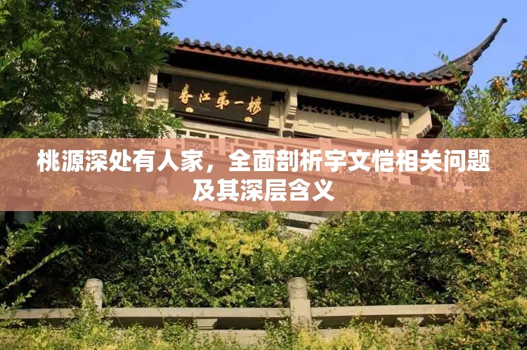 桃源深处有人家，全面剖析宇文恺相关问题及其深层含义