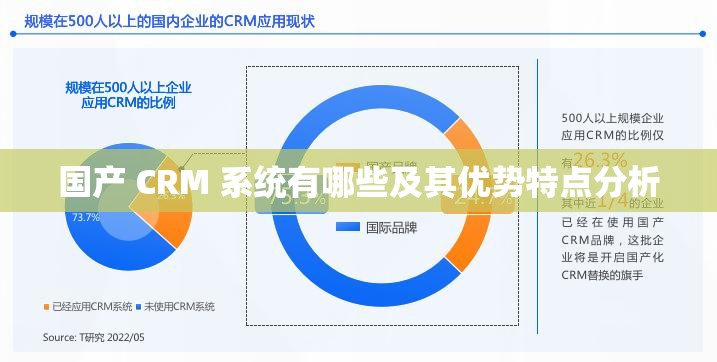 国产 CRM 系统有哪些及其优势特点分析