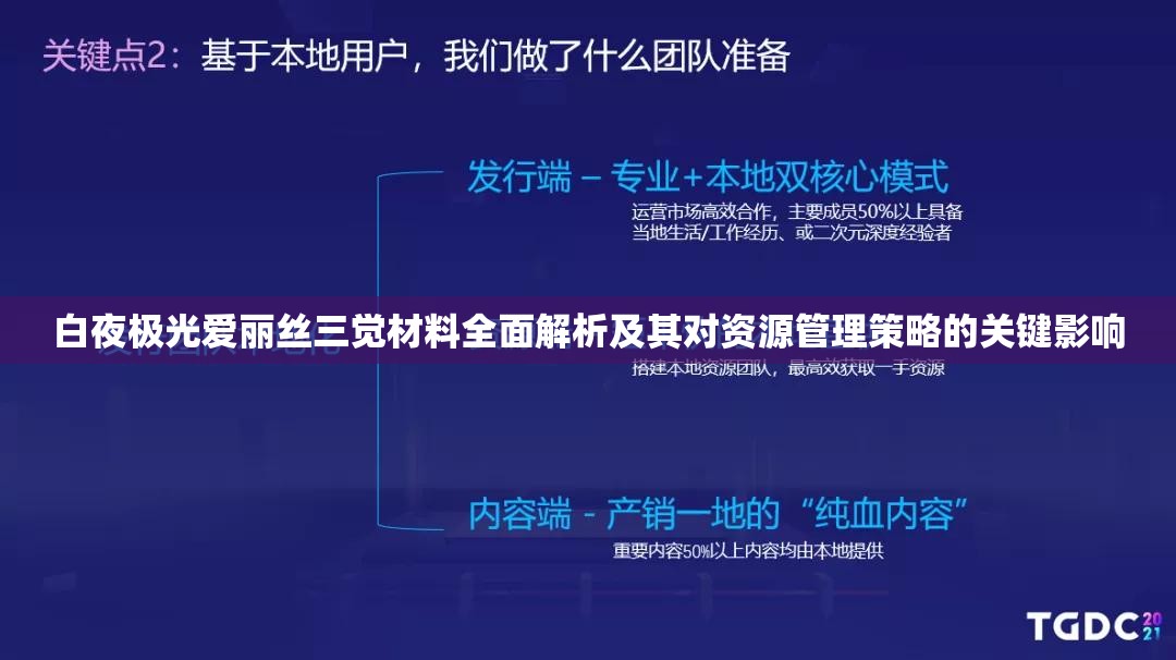 白夜极光爱丽丝三觉材料全面解析及其对资源管理策略的关键影响