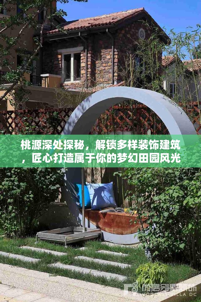 桃源深处探秘，解锁多样装饰建筑，匠心打造属于你的梦幻田园风光