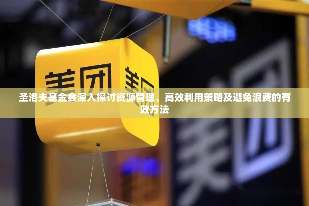 圣洛夫基金会深入探讨资源管理、高效利用策略及避免浪费的有效方法