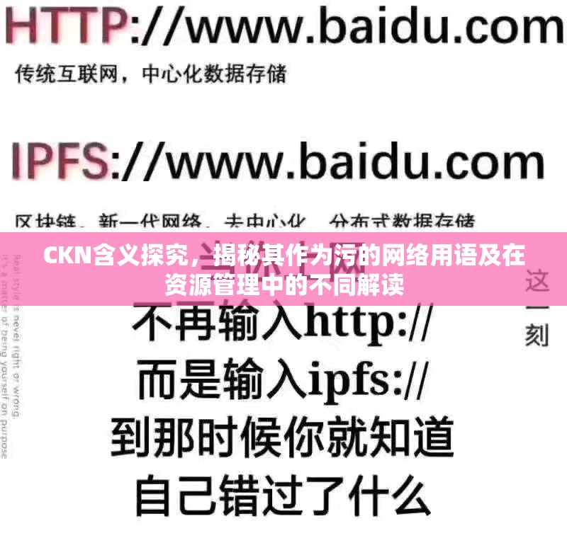 CKN含义探究，揭秘其作为污的网络用语及在资源管理中的不同解读