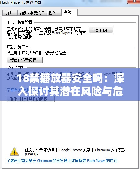 18禁播放器安全吗：深入探讨其潜在风险与危害