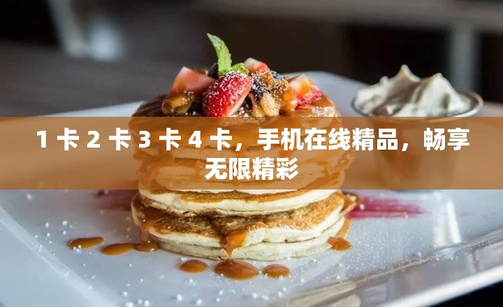 1 卡 2 卡 3 卡 4 卡，手机在线精品，畅享无限精彩