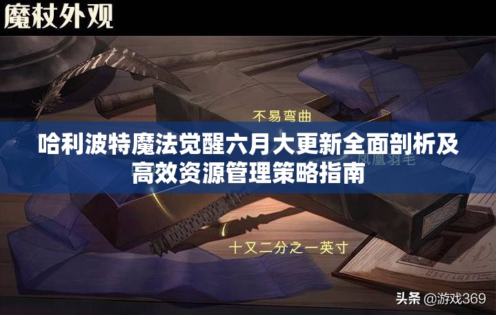 哈利波特魔法觉醒六月大更新全面剖析及高效资源管理策略指南