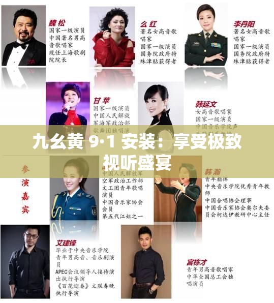 九幺黄 9·1 安装：享受极致视听盛宴