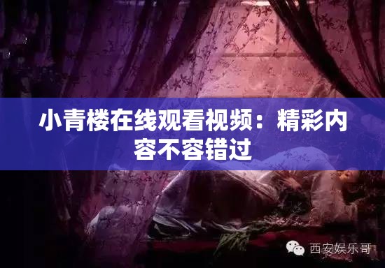 小青楼在线观看视频：精彩内容不容错过