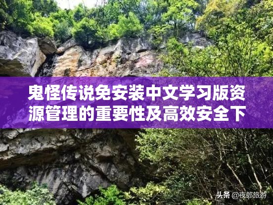 鬼怪传说免安装中文学习版资源管理的重要性及高效安全下载利用策略