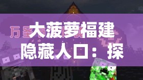 大菠萝福建隐藏人口：探寻神秘背后的故事