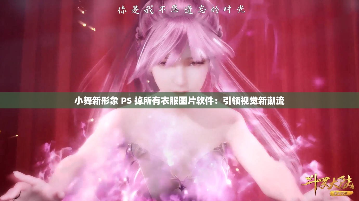 小舞新形象 PS 掉所有衣服图片软件：引领视觉新潮流