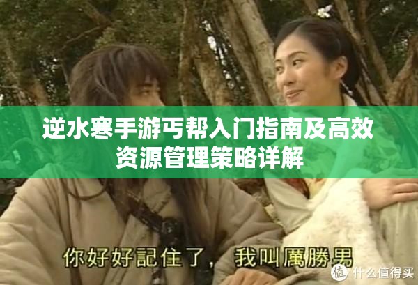 逆水寒手游丐帮入门指南及高效资源管理策略详解
