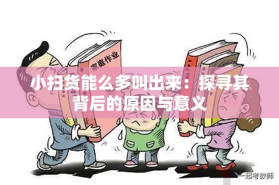 小扫货能么多叫出来：探寻其背后的原因与意义
