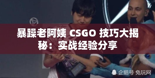 暴躁老阿姨 CSGO 技巧大揭秘：实战经验分享