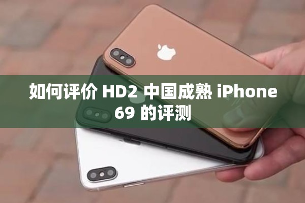 如何评价 HD2 中国成熟 iPhone69 的评测