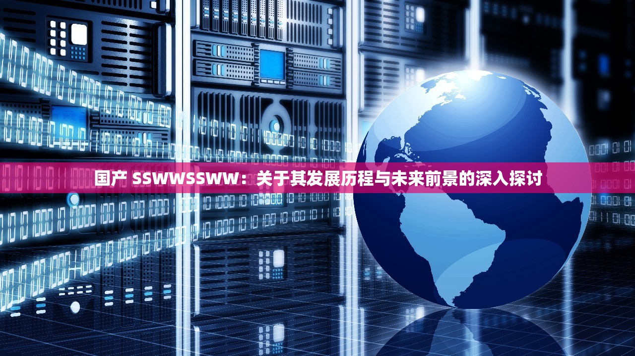国产 SSWWSSWW：关于其发展历程与未来前景的深入探讨