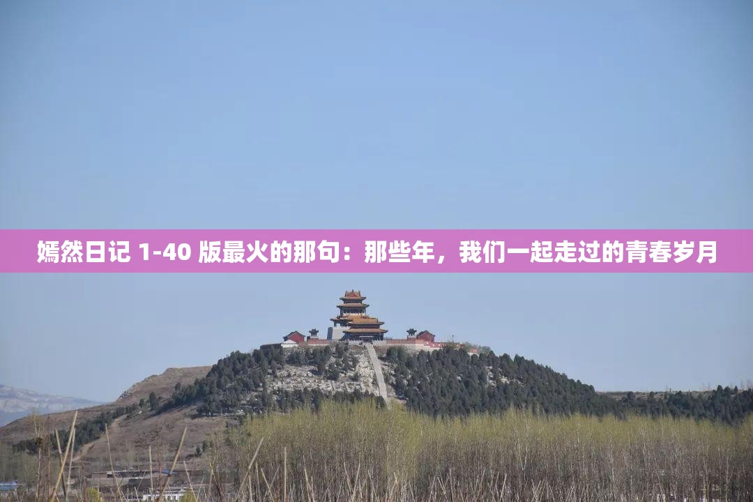 嫣然日记 1-40 版最火的那句：那些年，我们一起走过的青春岁月