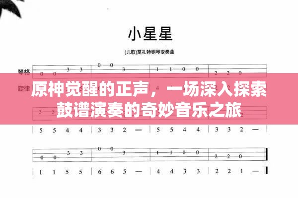原神觉醒的正声，一场深入探索鼓谱演奏的奇妙音乐之旅