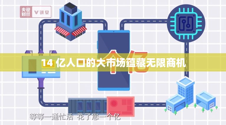 14 亿人口的大市场蕴藏无限商机