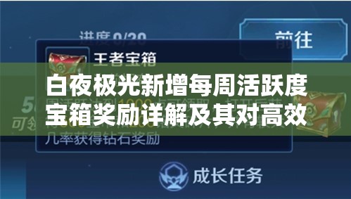 白夜极光新增每周活跃度宝箱奖励详解及其对高效资源管理的影响