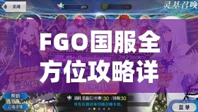 FGO国服全方位攻略详解，话未说完策略已尽在掌握之中！