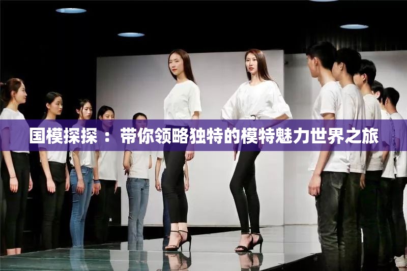 国模探探 ：带你领略独特的模特魅力世界之旅