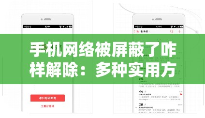 手机网络被屏蔽了咋样解除：多种实用方法全解析