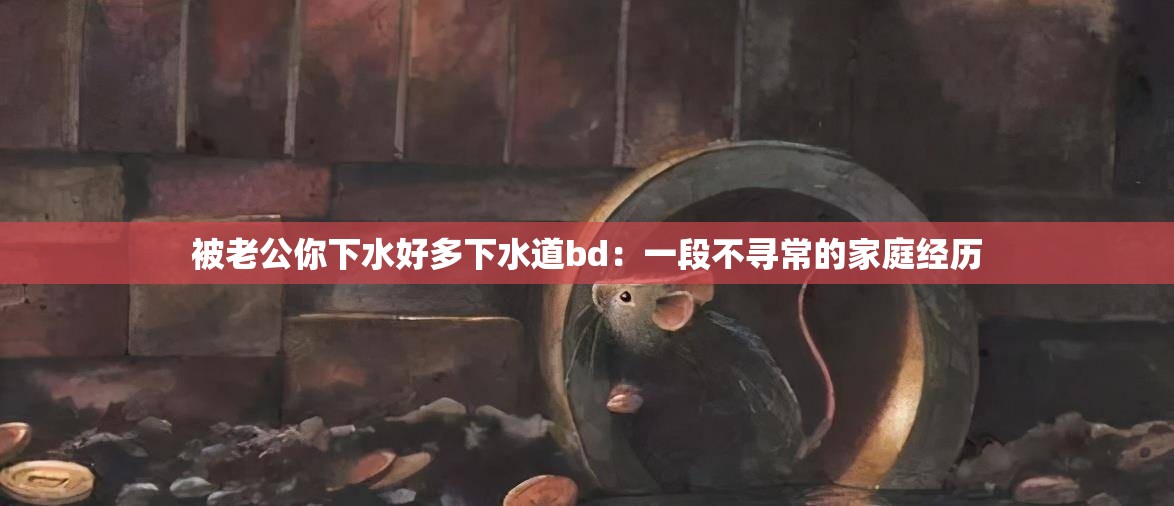 被老公你下水好多下水道bd：一段不寻常的家庭经历