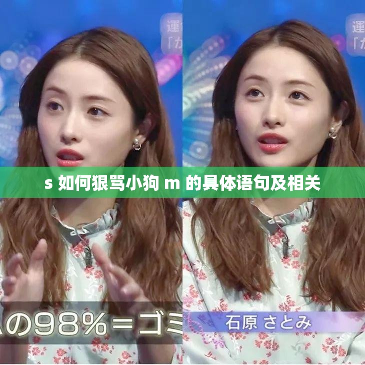 s 如何狠骂小狗 m 的具体语句及相关