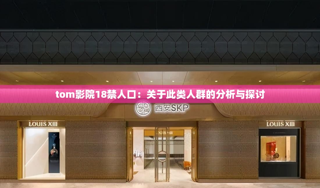 tom影院18禁人口：关于此类人群的分析与探讨
