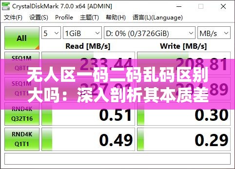 无人区一码二码乱码区别大吗：深入剖析其本质差异