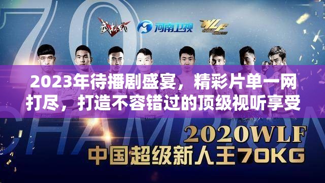 2023年待播剧盛宴，精彩片单一网打尽，打造不容错过的顶级视听享受