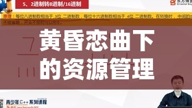 黄昏恋曲下的资源管理，探索高效日剧观看策略与技巧