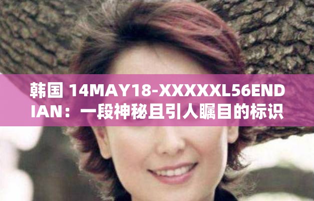 韩国 14MAY18-XXXXXL56ENDIAN：一段神秘且引人瞩目的标识