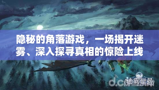 隐秘的角落游戏，一场揭开迷雾、深入探寻真相的惊险上线冒险之旅
