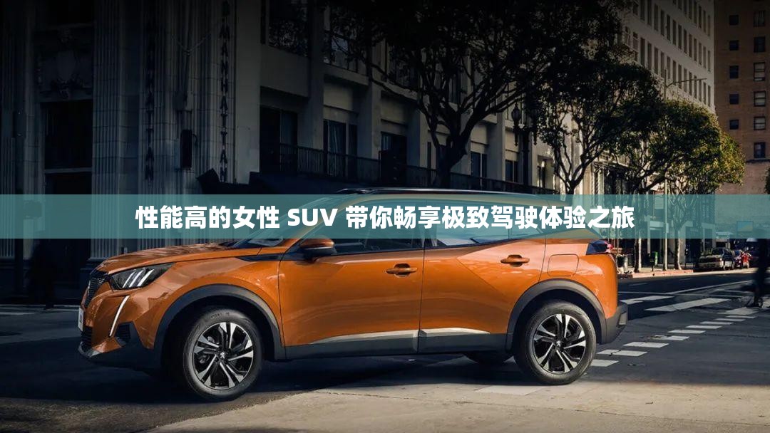 性能高的女性 SUV 带你畅享极致驾驶体验之旅