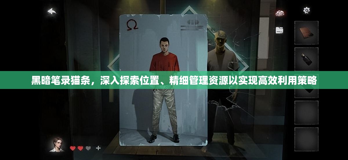 黑暗笔录猫条，深入探索位置、精细管理资源以实现高效利用策略