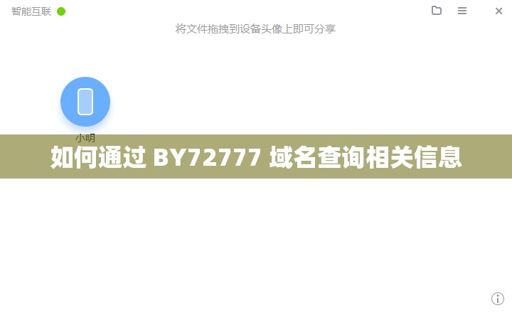 如何通过 BY72777 域名查询相关信息