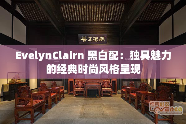 EvelynClairn 黑白配：独具魅力的经典时尚风格呈现