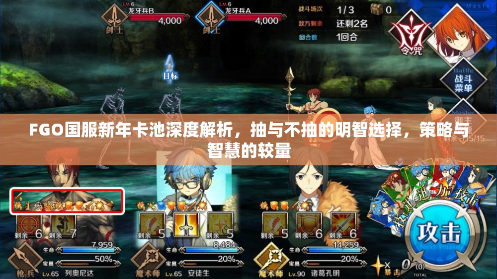 FGO国服新年卡池深度解析，抽与不抽的明智选择，策略与智慧的较量