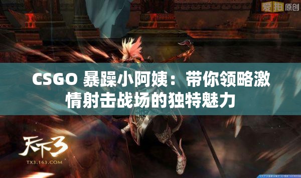CSGO 暴躁小阿姨：带你领略激情射击战场的独特魅力