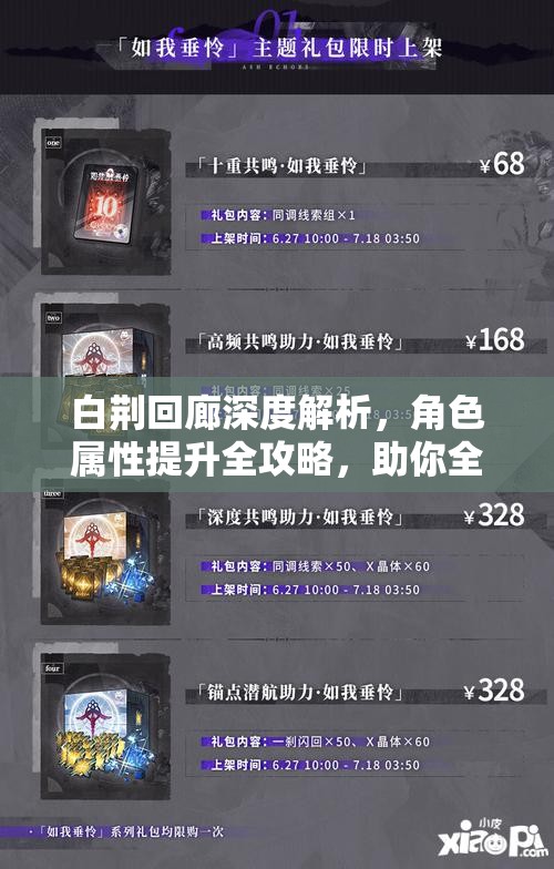白荆回廊深度解析，角色属性提升全攻略，助你全面解锁并优化战斗潜能