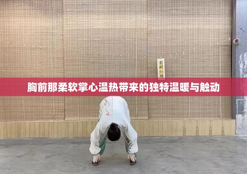 胸前那柔软掌心温热带来的独特温暖与触动