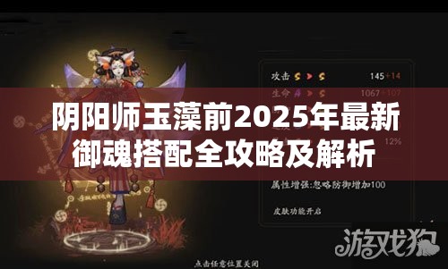 阴阳师玉藻前2025年最新御魂搭配全攻略及解析