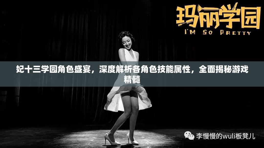妃十三学园角色盛宴，深度解析各角色技能属性，全面揭秘游戏精髓