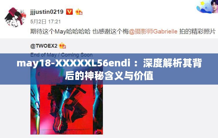 may18-XXXXXL56endi ：深度解析其背后的神秘含义与价值