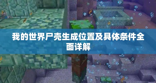 我的世界尸壳生成位置及具体条件全面详解
