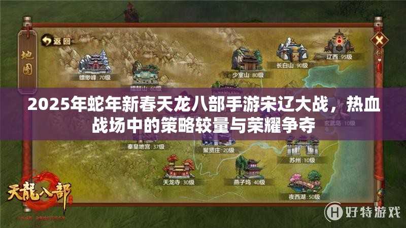2025年蛇年新春天龙八部手游宋辽大战，热血战场中的策略较量与荣耀争夺